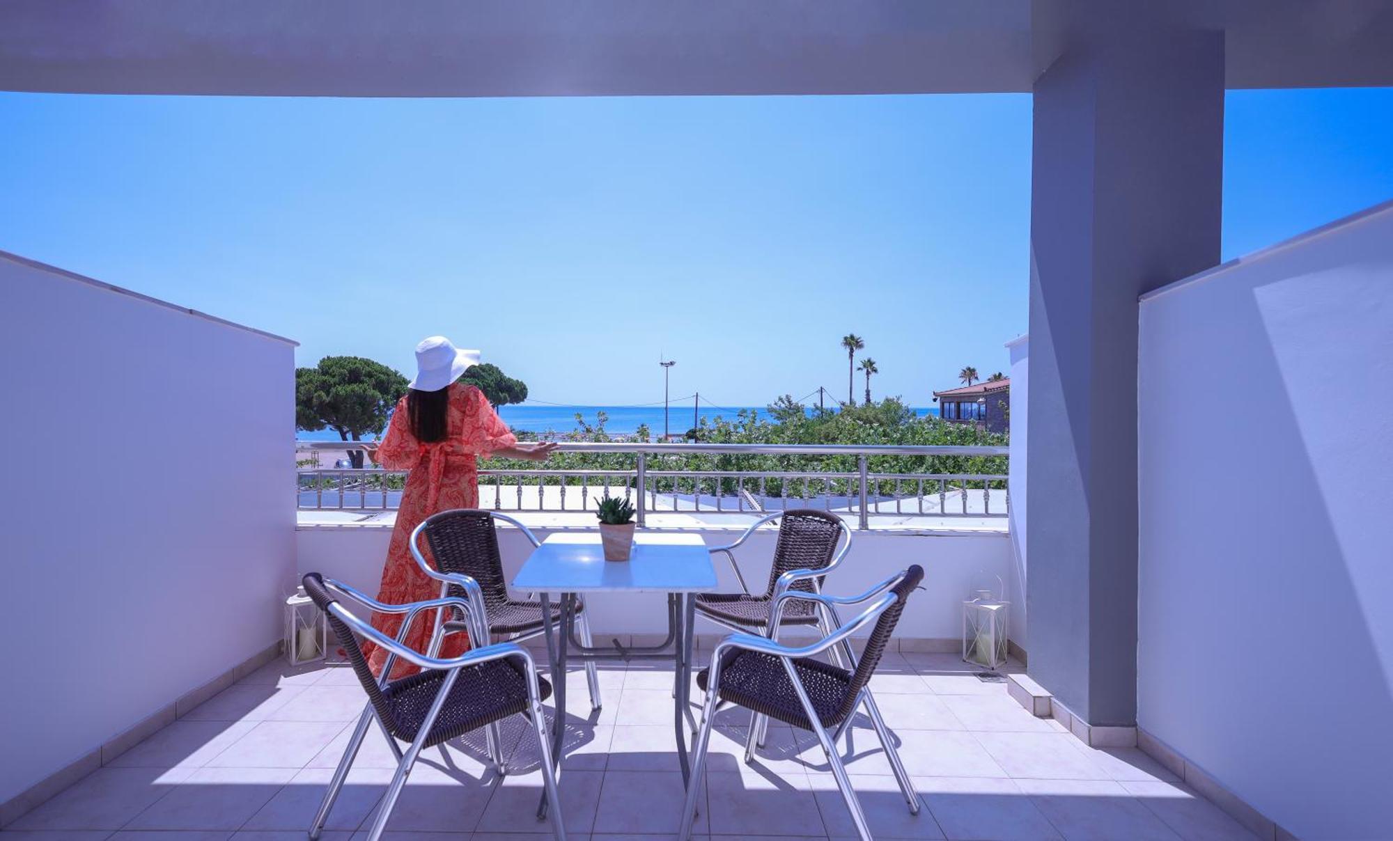 Buka Sandy Beach Мессиния Экстерьер фото